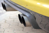 Quad exhaust outlets