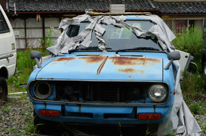 rusty car ran when parked