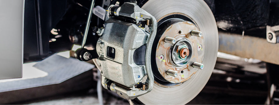 A brake caliper and brake disc