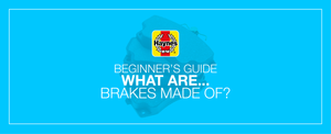 What are brakes made of?