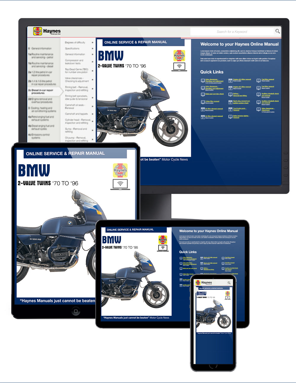 BMW 2-valve Twins (70-96) Haynes Repair Manual