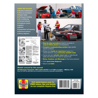 Volkswagen 1600 Baywindow Transporter 1584cc (1968-1979) Haynes Repair Manual