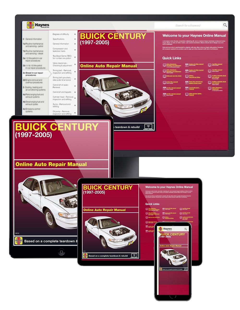 Buick Century (97-05) Haynes Repair Manual