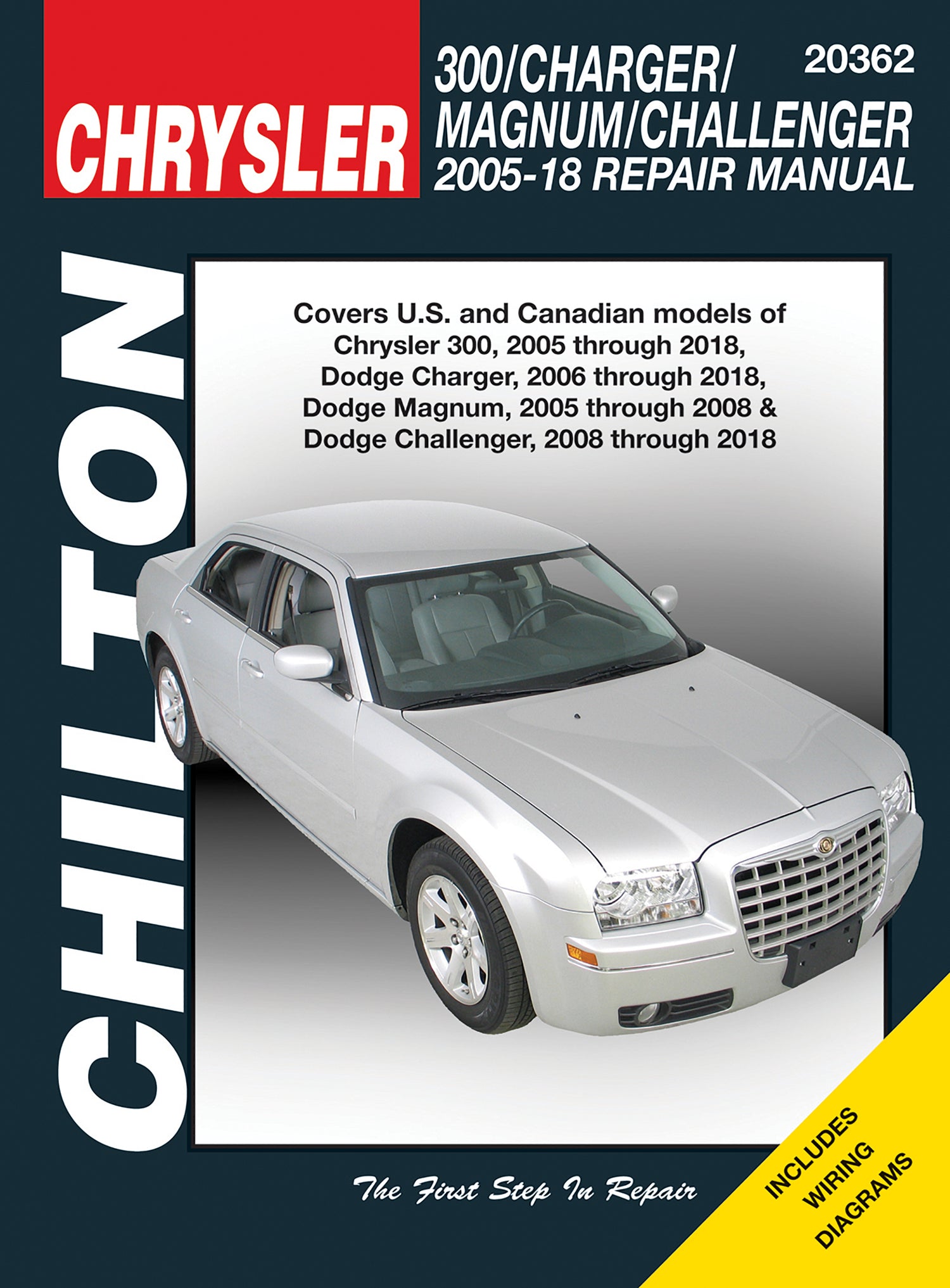 Front cover of a Chilton repair manual