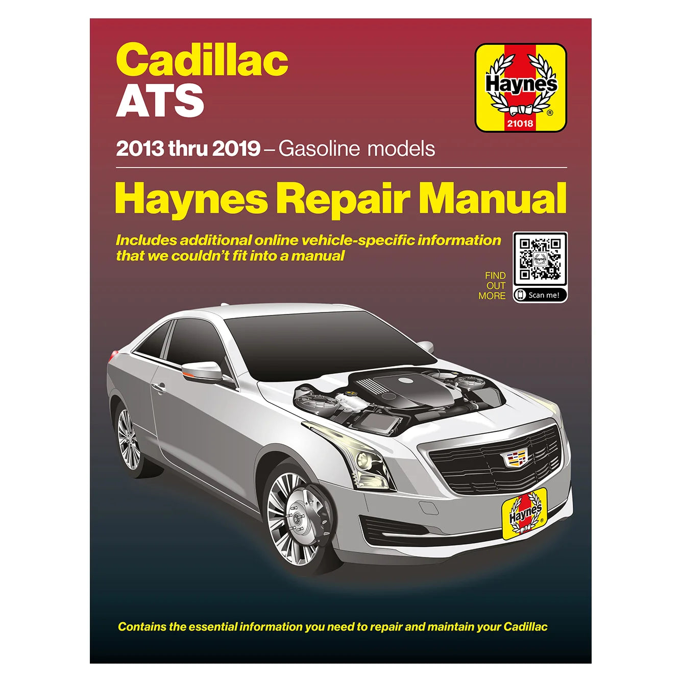 Cadillac ATS (2013-2019) Haynes Repair Manual