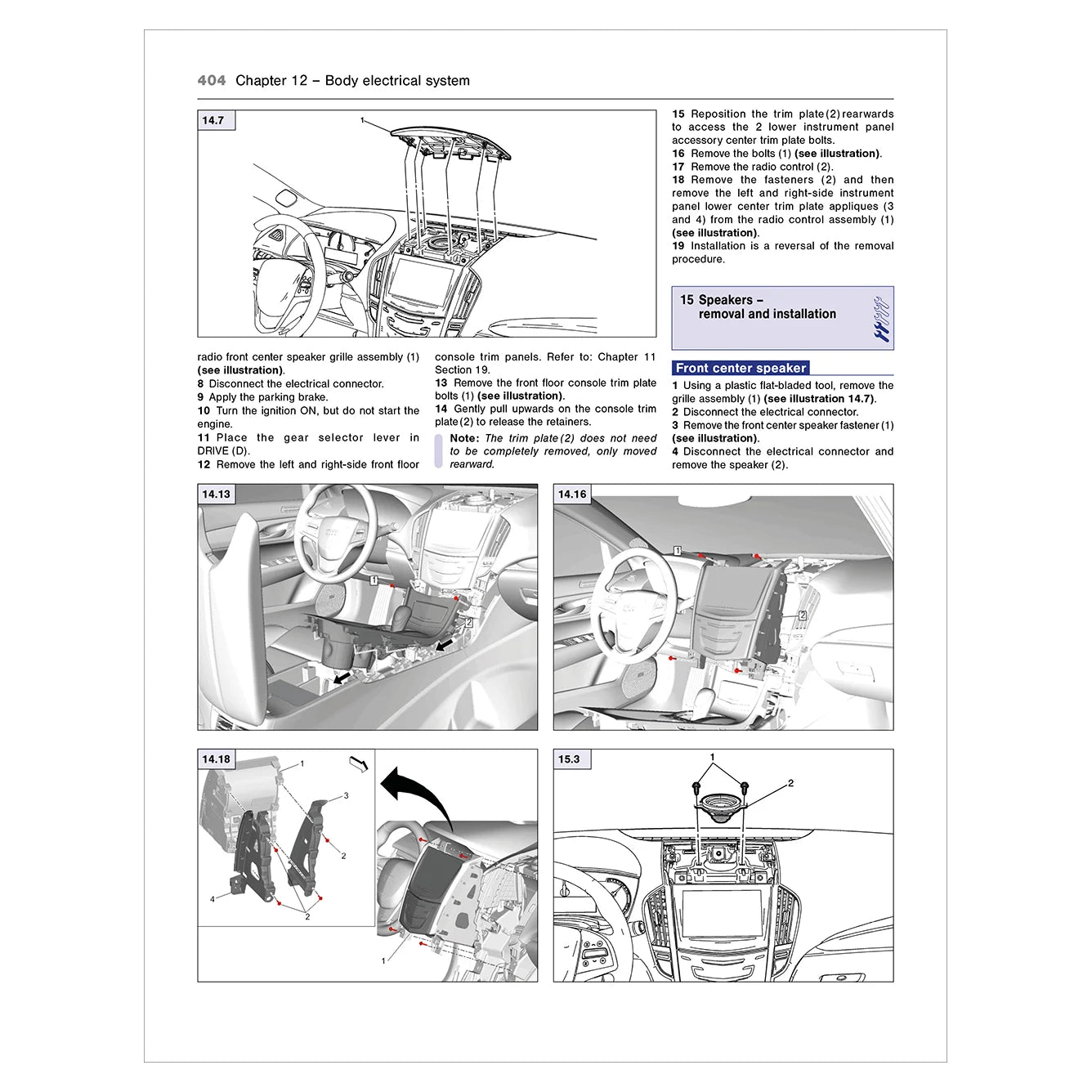 Technical diagram and text of a car's body electrical system on a white background