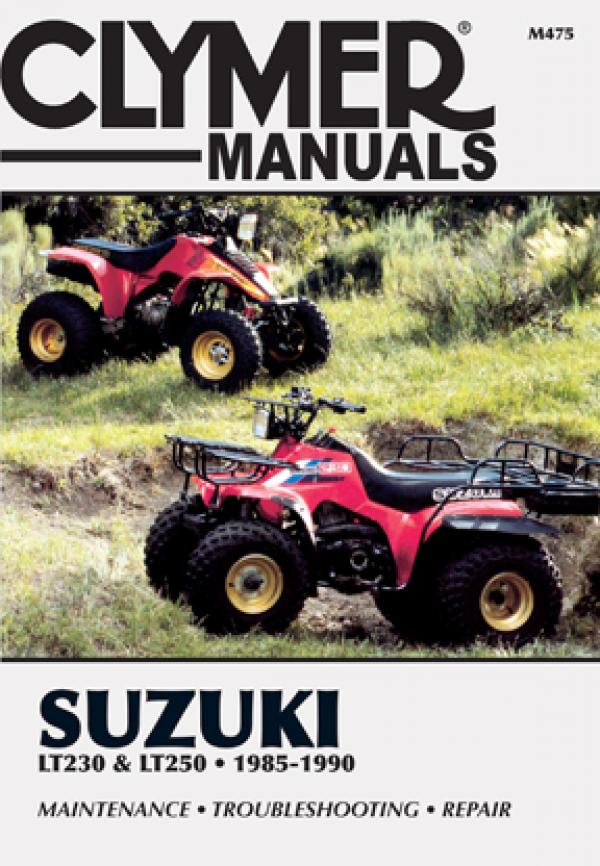 Suzuki LT230 & LT250 ATV (1985-1990) Service Repair Manual