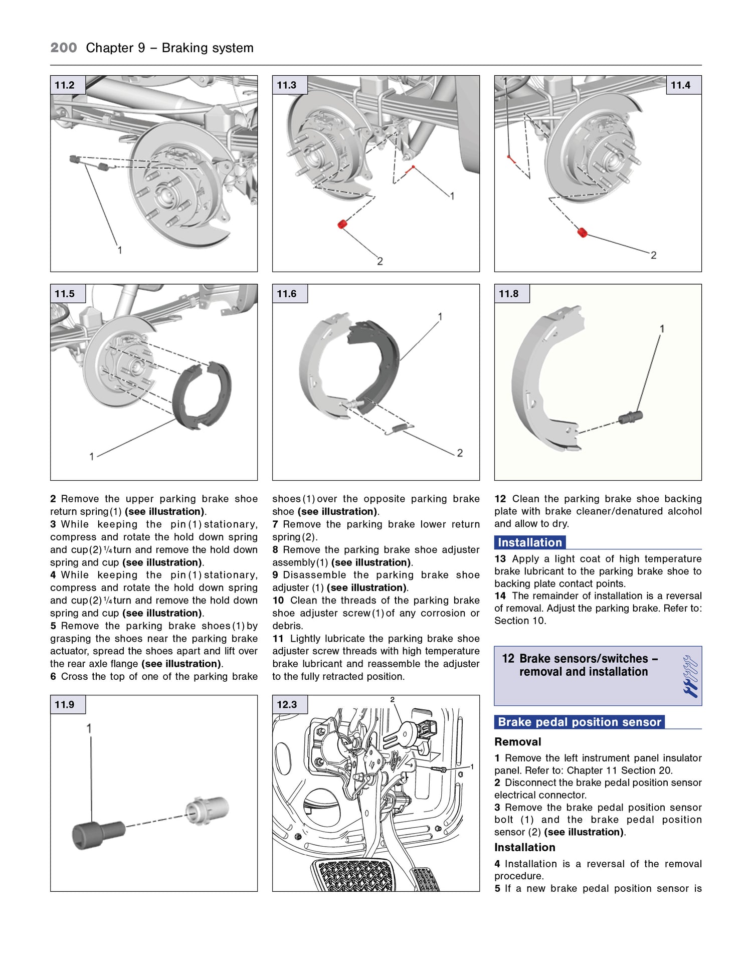 Sample page for the Haynes repair manual for the Chevrolet Colorado 2015 thru 20202