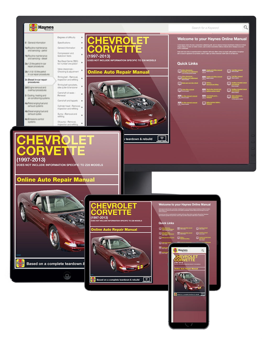 Chevrolet Corvette (1997-2013) Haynes Repair Manual
