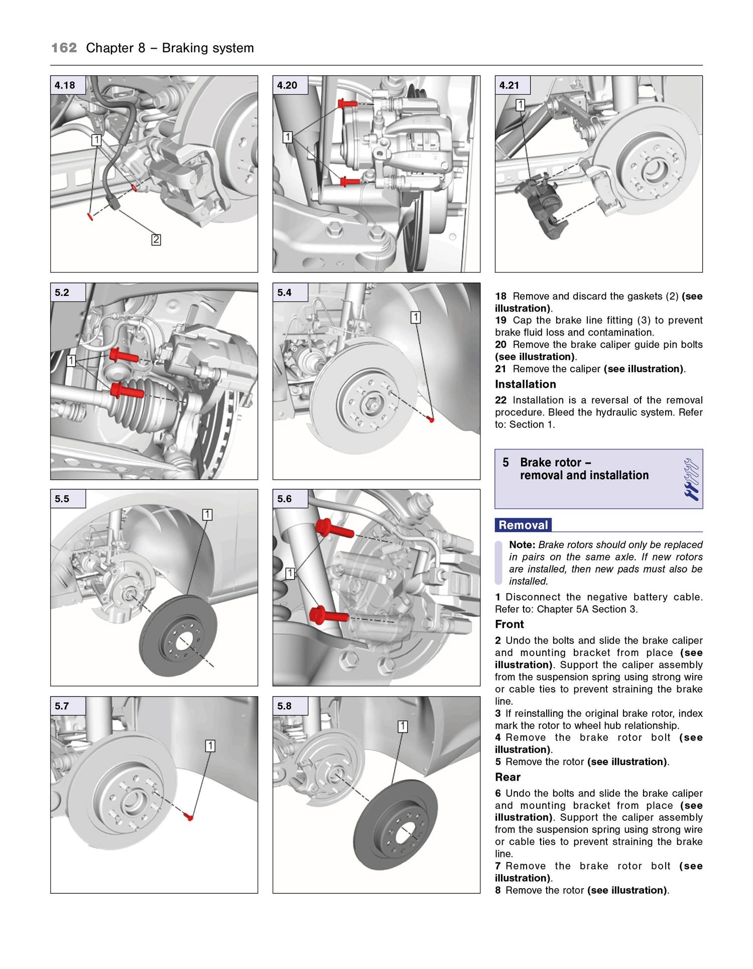 Sample page for the Chevrolet Malibu 2020-2024 Manual