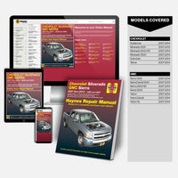 Chevrolet Silverado and GMC Sierra Haynes Repair Manual Book and Online Bundle