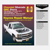 Sample page from inside a Haynes manual