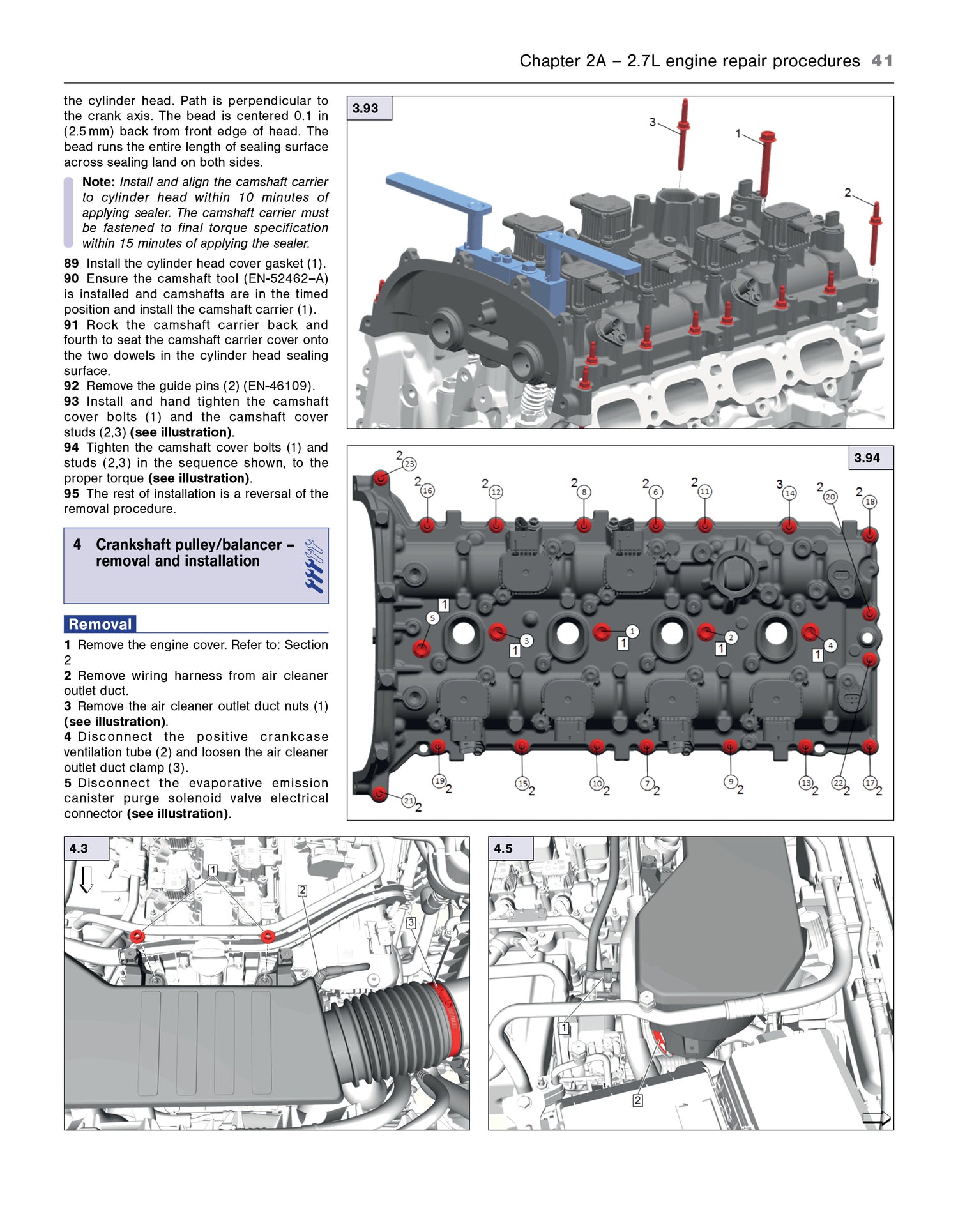 Sample page for the Chevrolet Silverado 1500 2019-2022 Haynes Manual
