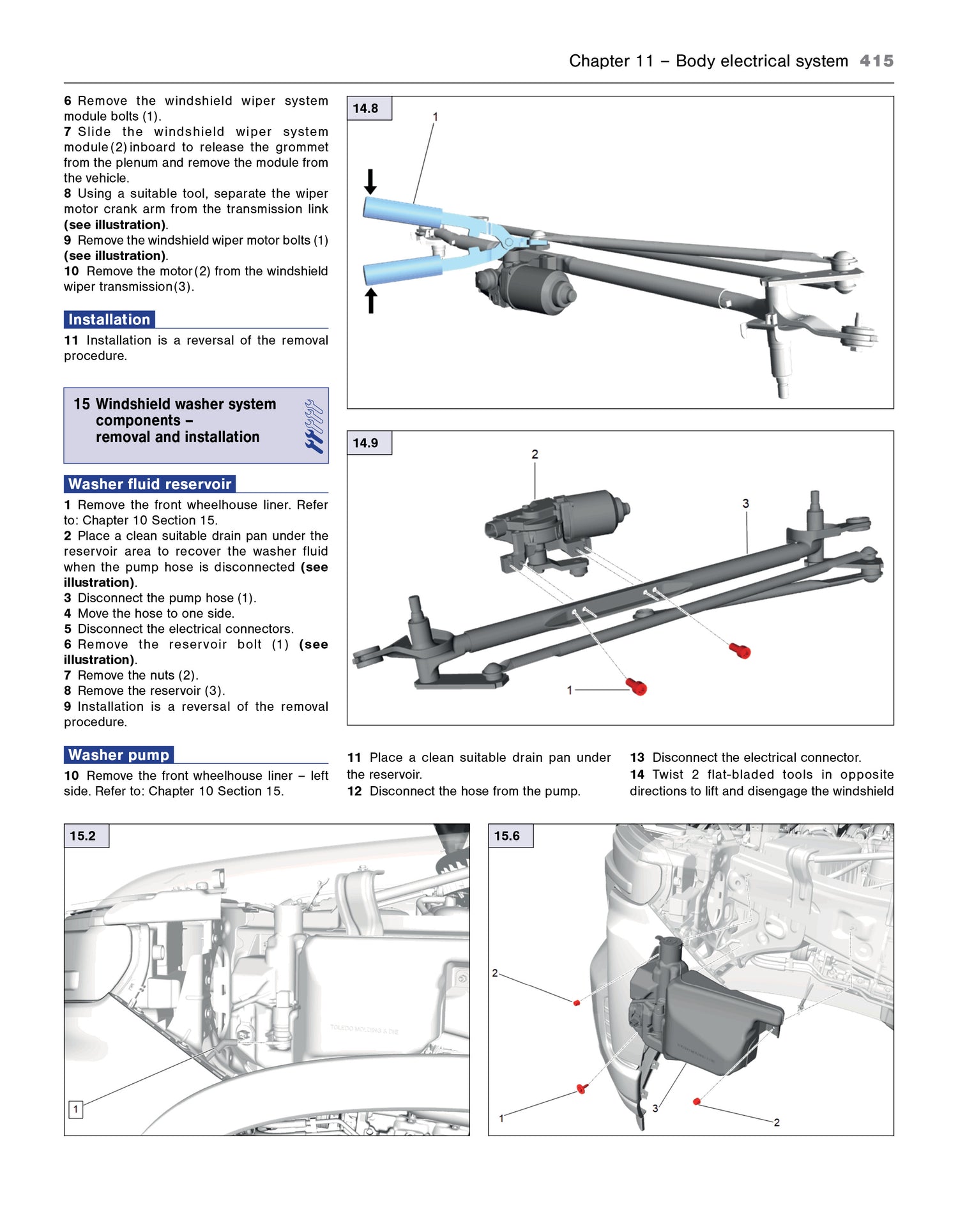 Sample page for the Chevrolet Silverado 1500 2019-2022 Haynes Manual