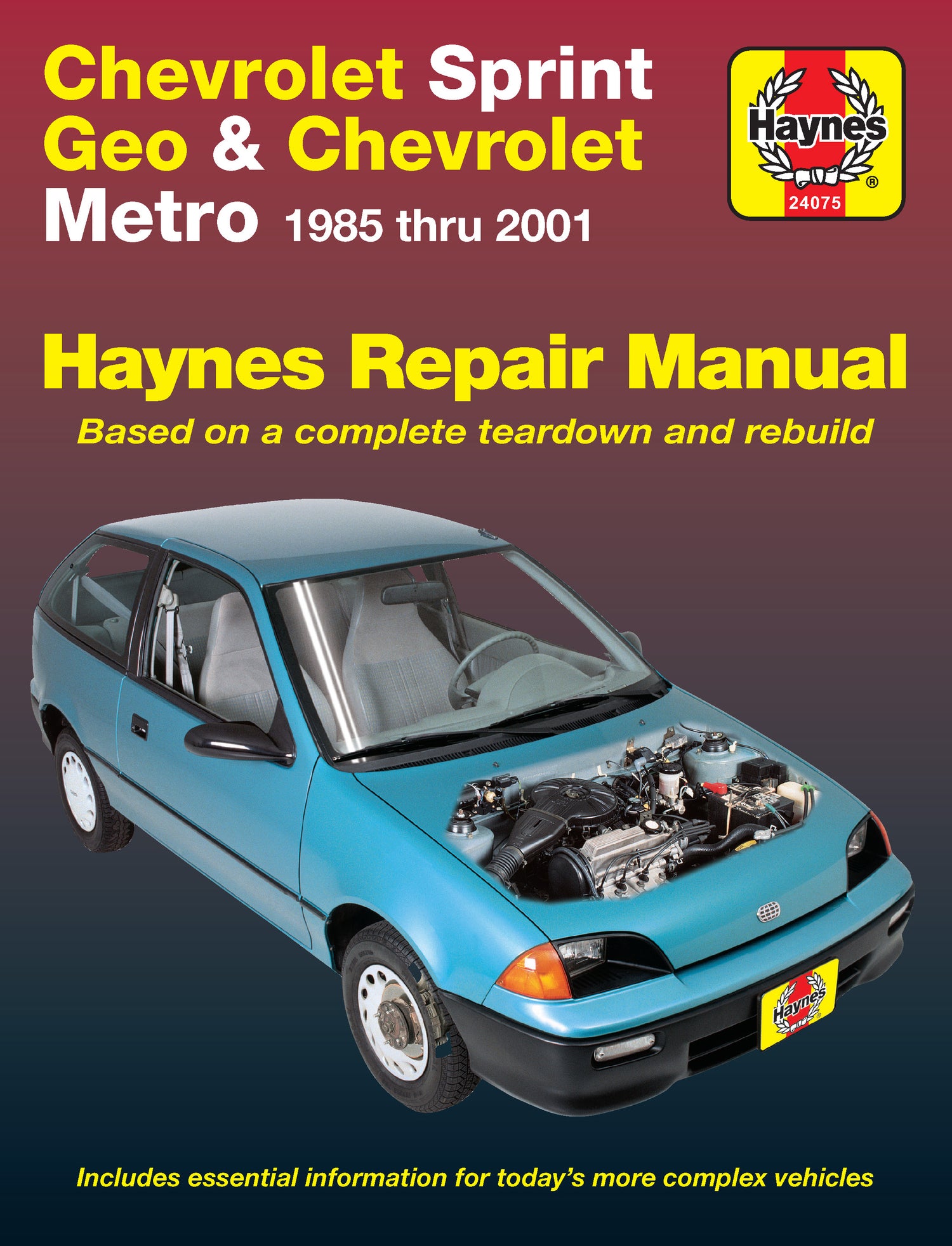 Front cover of a Haynes repair manual