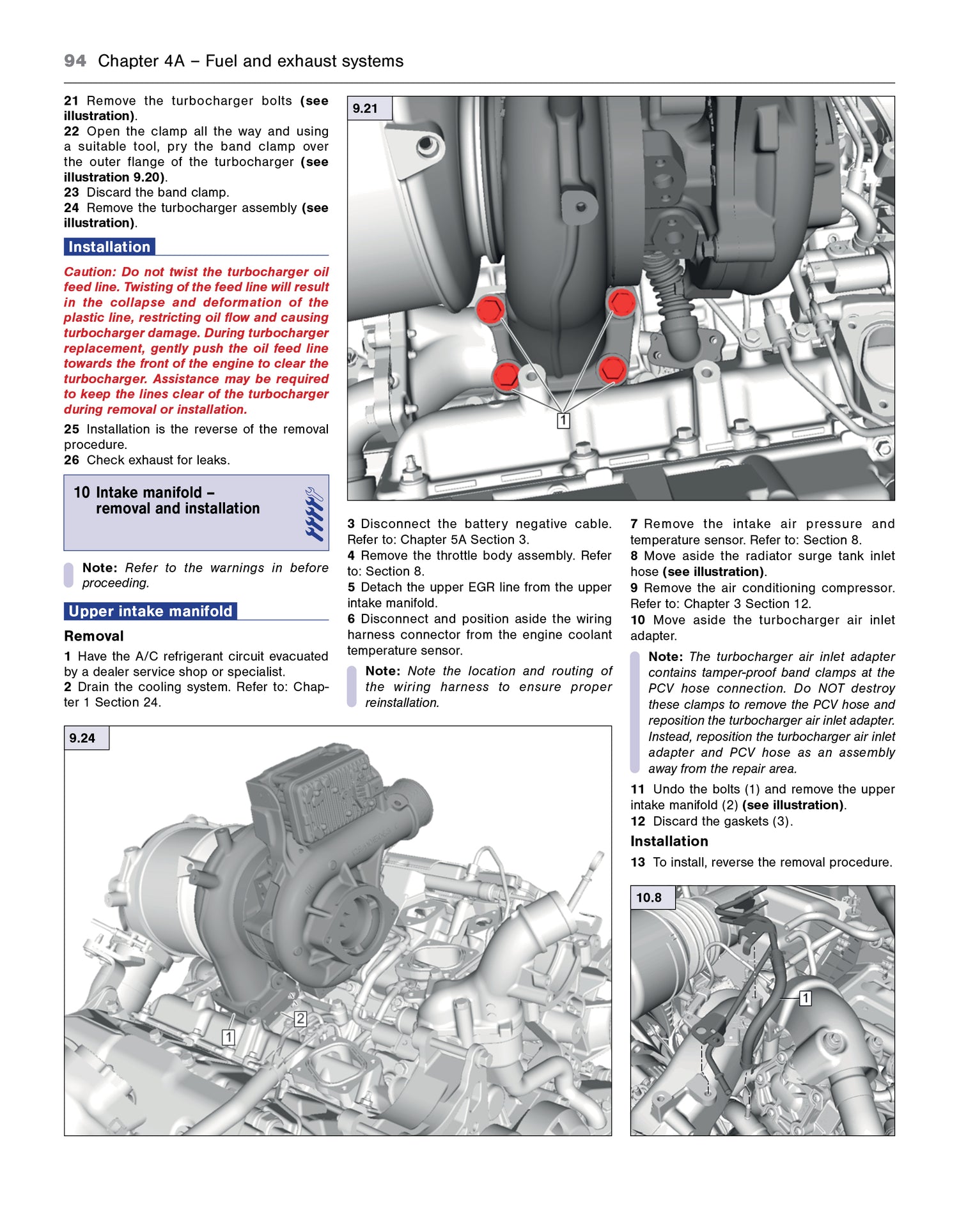 Technical diagram and illustrations of a fuel and exhaust system on a white background