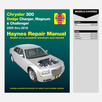 Sample page from inside a Haynes manual
