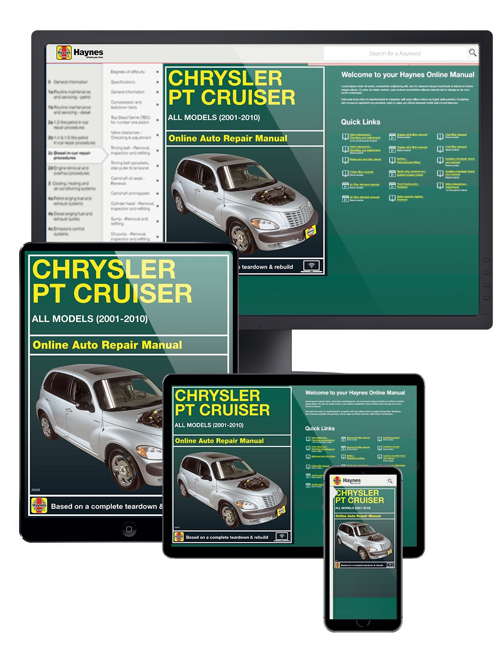 Chrysler PT Cruiser (01-10) Haynes Repair Manual