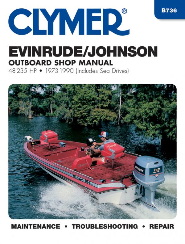 Evinrude Johnson 48-235 HP Outboards-Includes Sea Drives (1973-1990) Service Repair Manual Online Manual