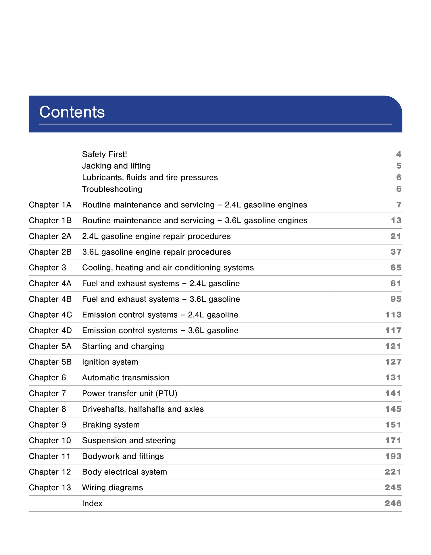 Dodge Journey (2011 - 2020) Haynes Repair Manual