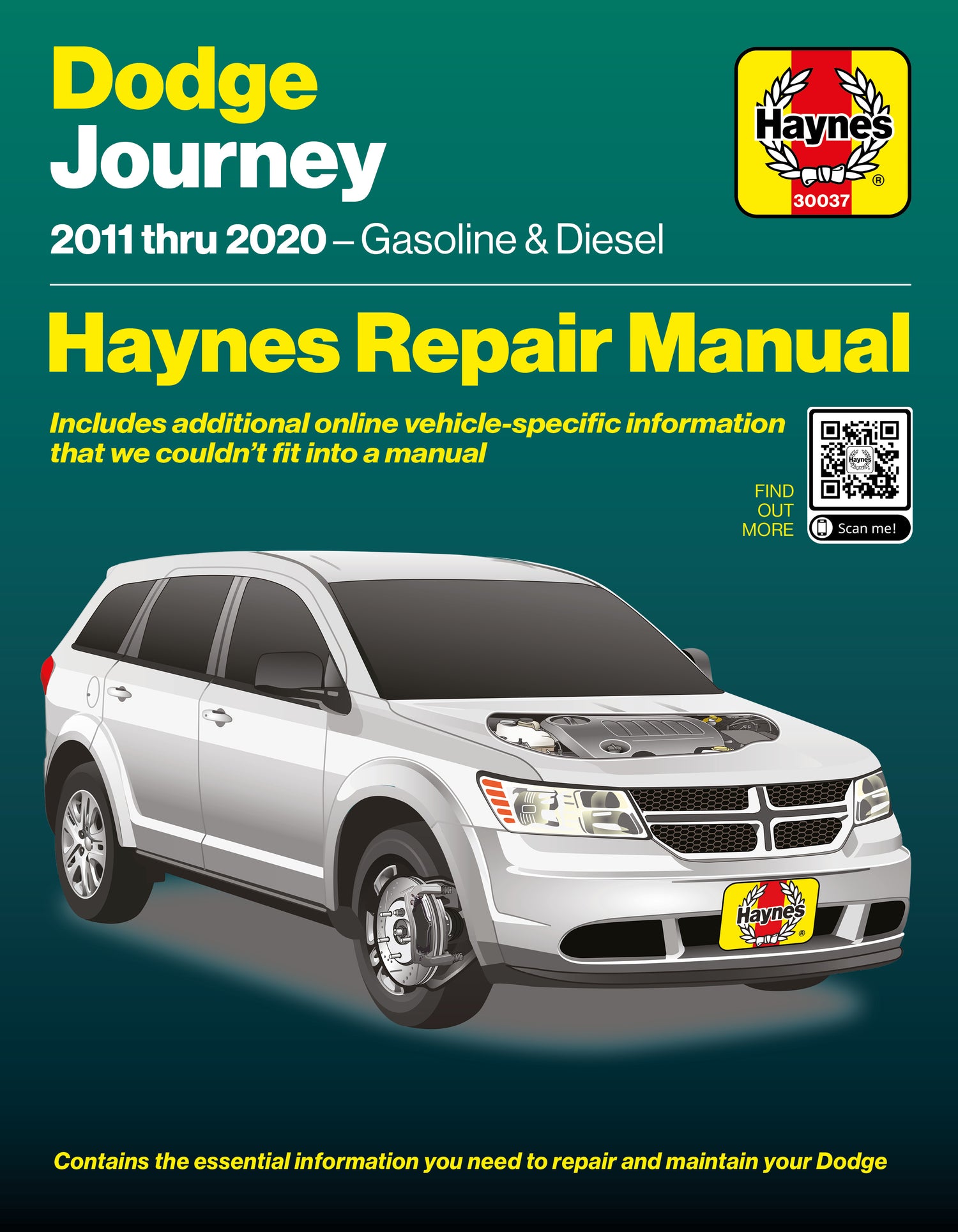Front cover of a Haynes repair manual