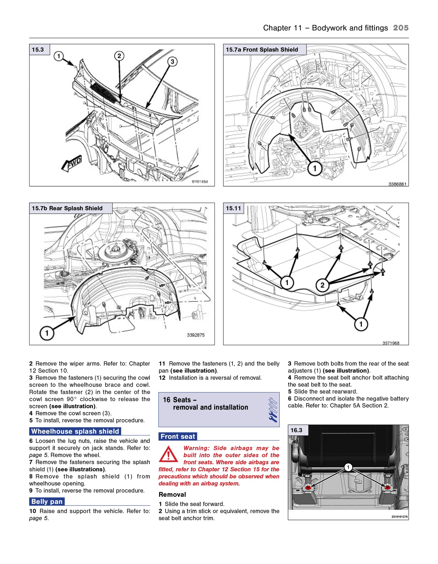 Dodge Journey (2011 - 2020) Haynes Repair Manual