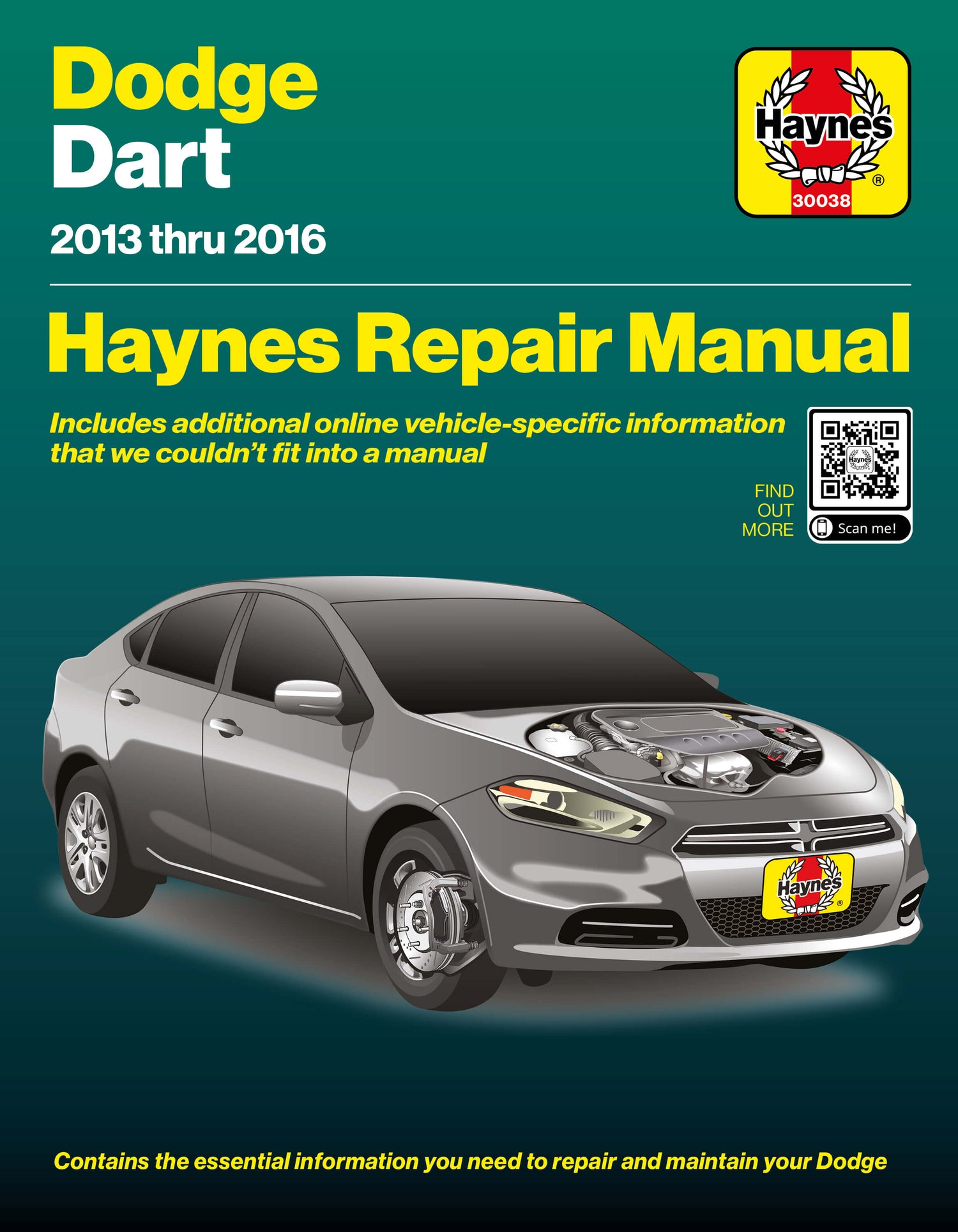 Front cover of a Haynes repair manual