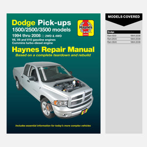 Sample page from inside a Haynes manual