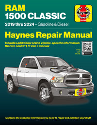 RAM 1500 Classic (2019-2024) Haynes Repair Manual