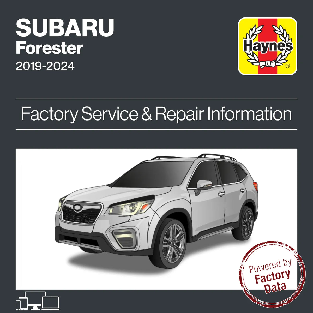 Subaru Forester from 2019 to 2024 Service & Repair Manual