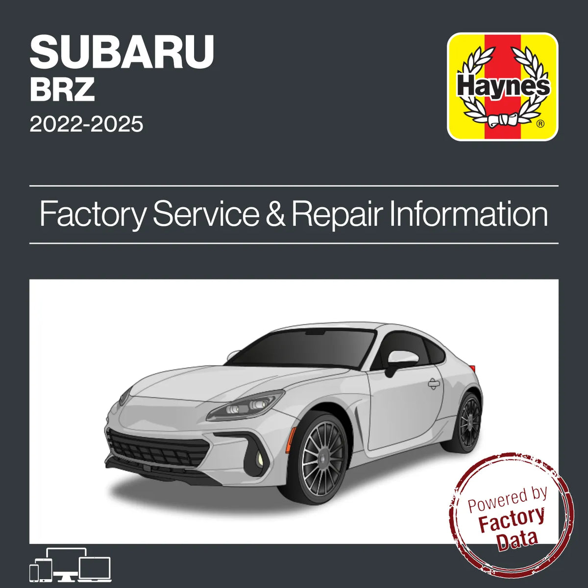 Subaru BRZ from 2022 to 2025 Service & Repair Manual