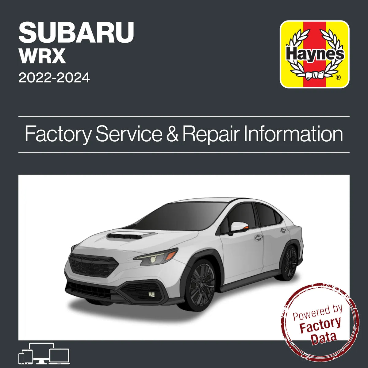 Subaru WRX from 2022 to 2024 Service & Repair Manual