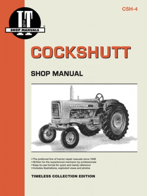 Cockshutt Tractor Owner Workshop Manuals