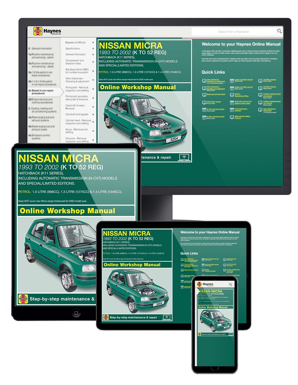 Nissan Micra (93 - 02) Haynes Repair Manual