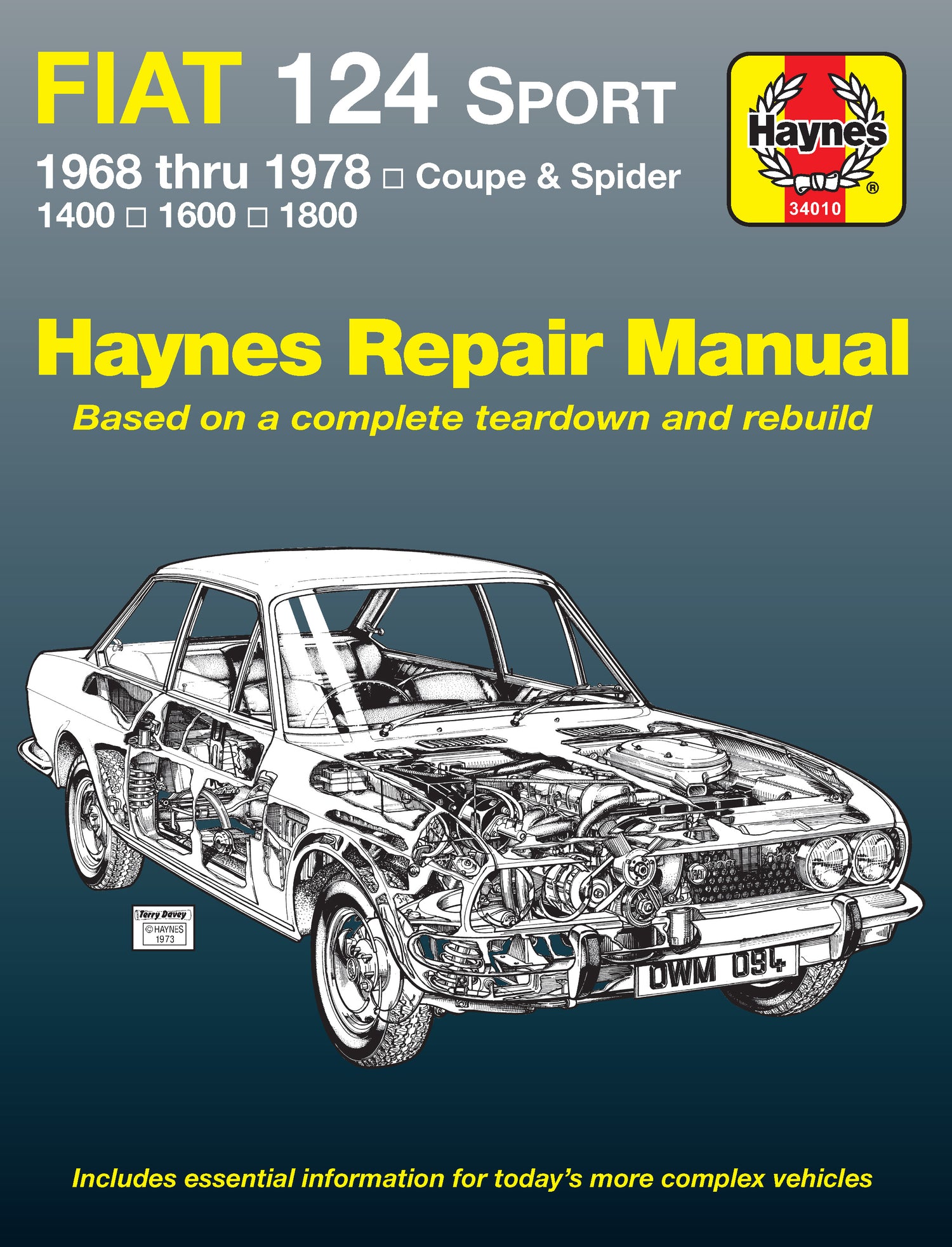 Front cover of a Haynes repair manual