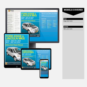 Ford Edge (07-19) & Lincoln MKX (07-18) Haynes Repair Manual