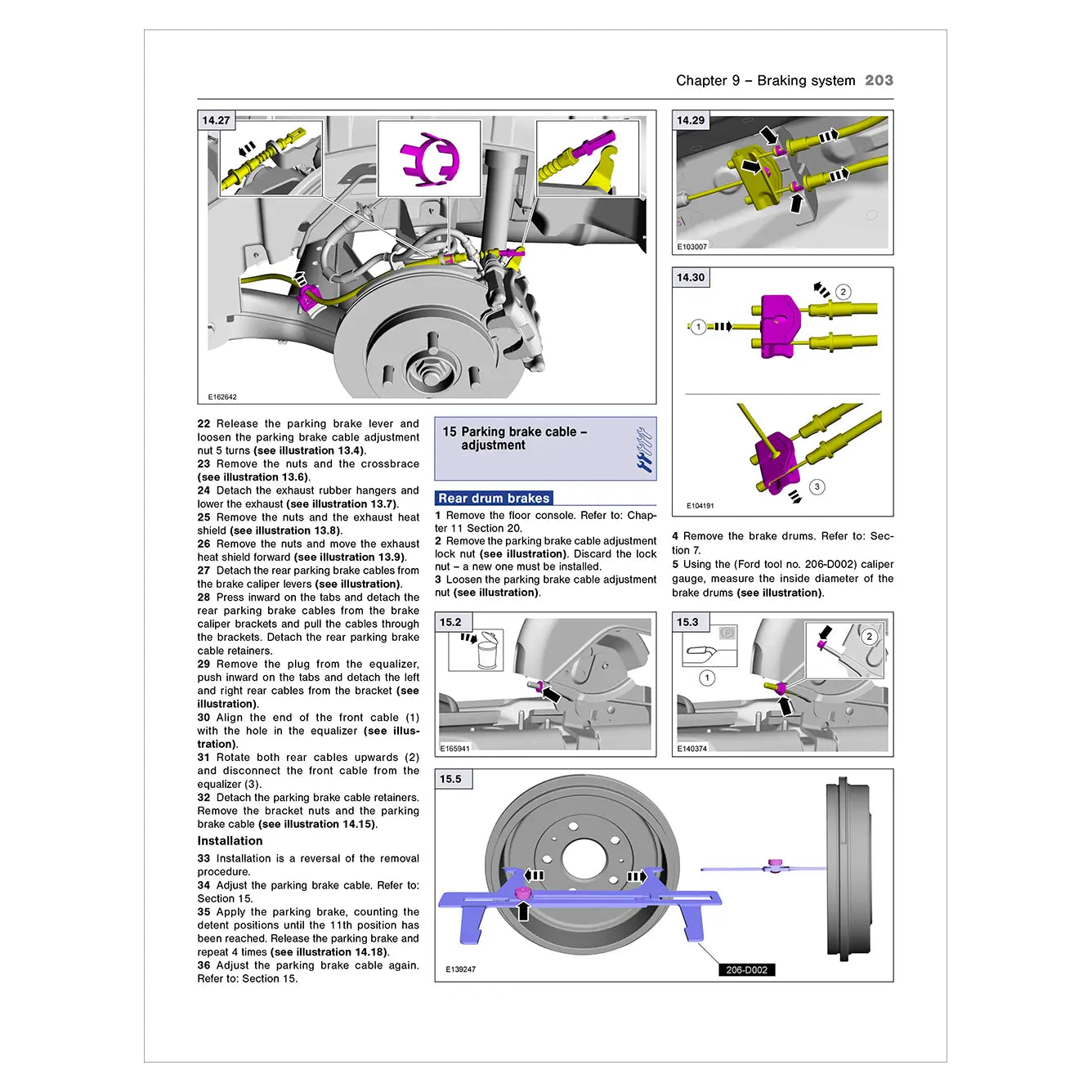 Technical diagram of a brake system with labeled parts and text on a white background