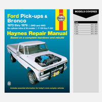Sample page from inside a Haynes manual