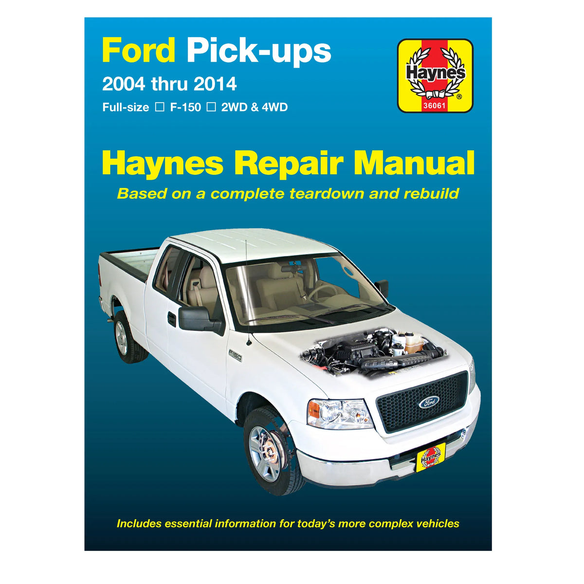 Ford full-size Gas F-150 2WD & 4WD (04-14) Haynes Repair Manual