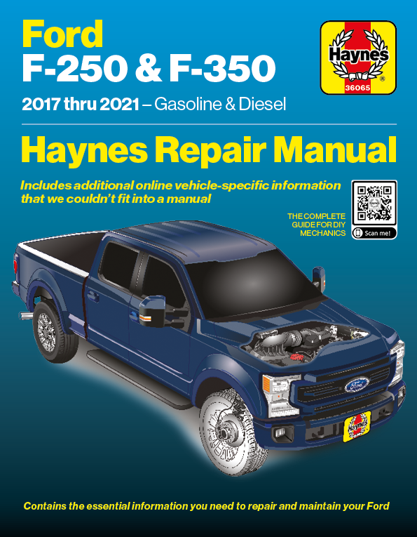 Front cover of a Haynes repair manual