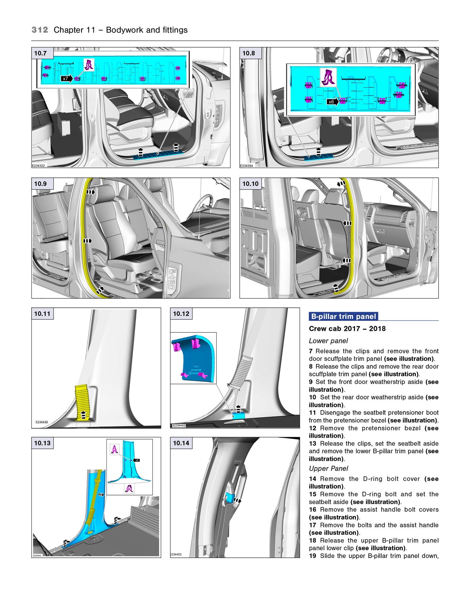 Ford F-250 and F-350 (2017 - 2021) Haynes Repair Manual
