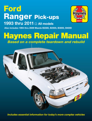 Mazda B Series Service & Repair Manuals