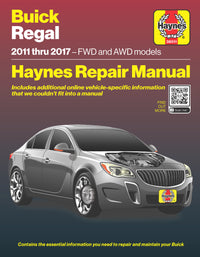 Buick Regal (2011-2017) Haynes Repair Manual