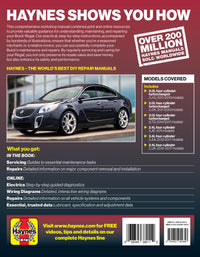 Buick Regal (2011-2017) Haynes Repair Manual