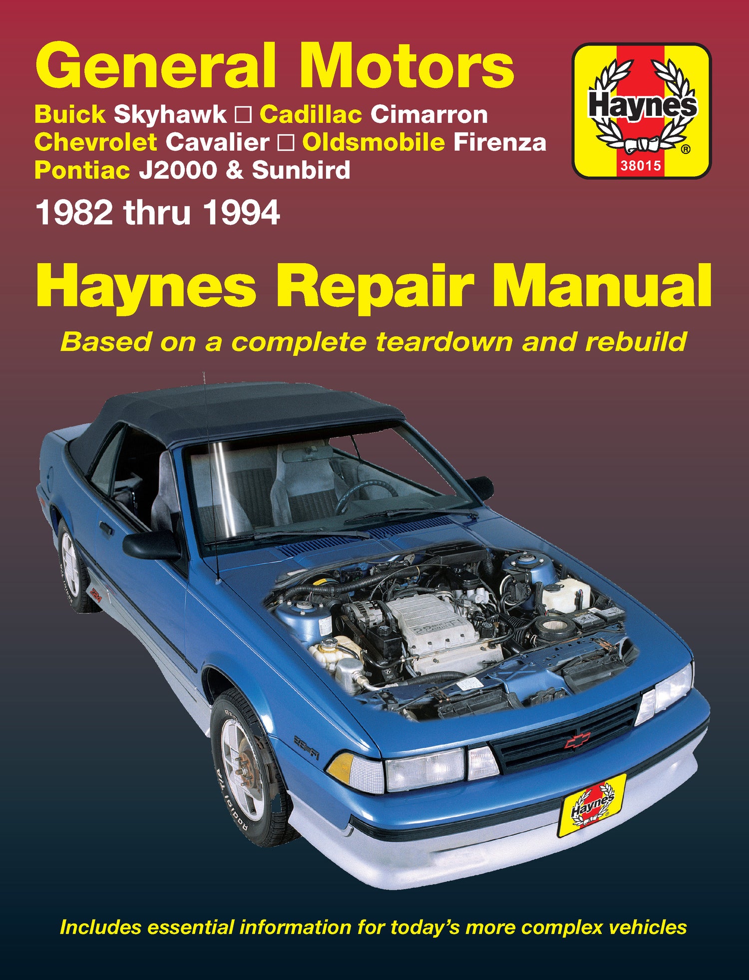 Front cover of a Haynes repair manual