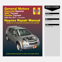 Sample page from inside a Haynes manual
