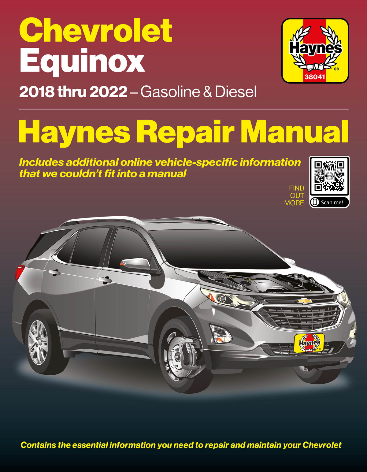 Chevrolet Equinox (2018 - 2022) Haynes Repair Manual – Haynes Manuals North America