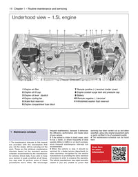 Detailed engine and drivetrain diagram from GMC Terrain Haynes Repair Manual 2018–2024 edition.