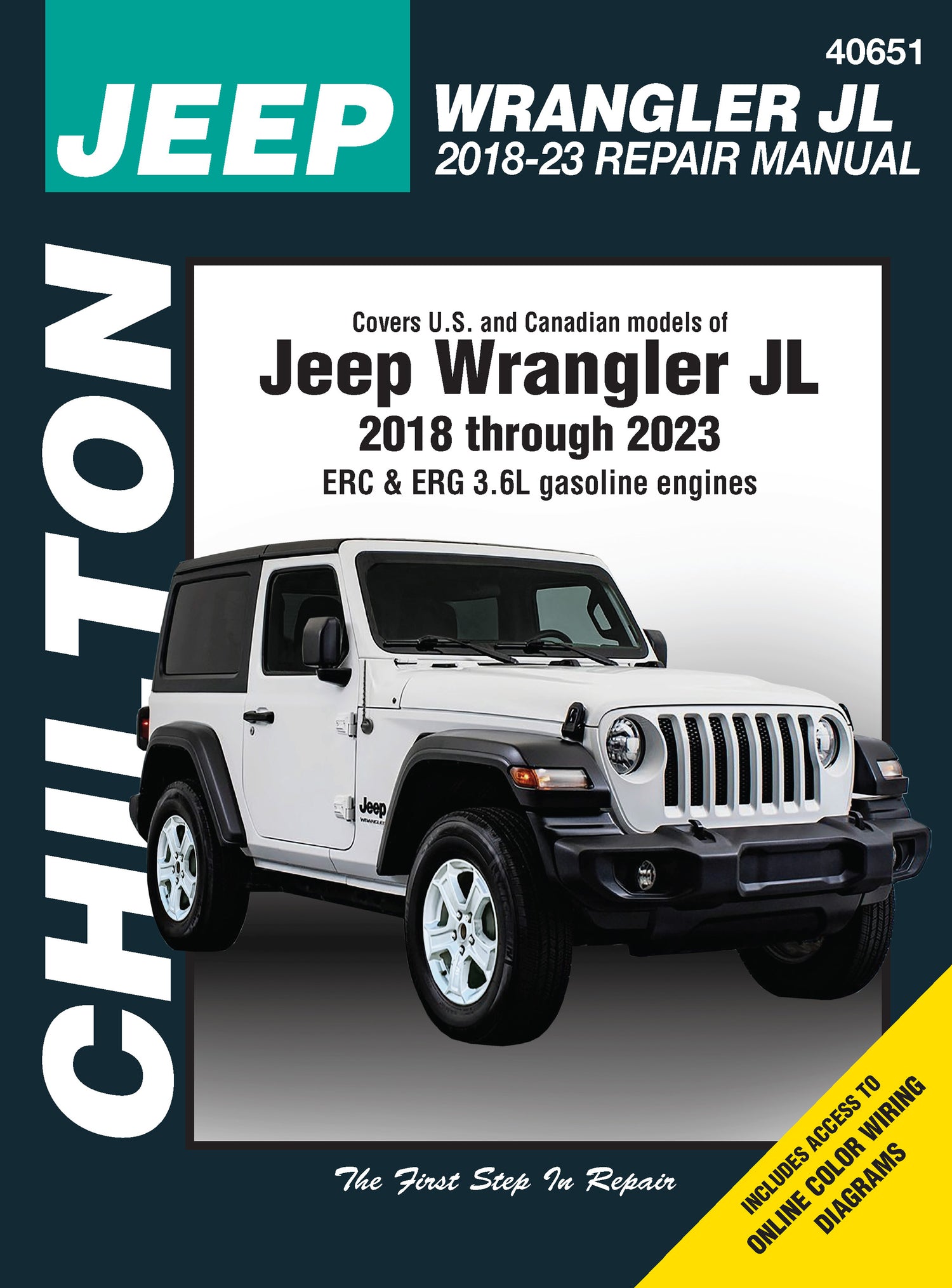 Jeep Wrangler JL (2018 - 2023) Chilton Repair Manual