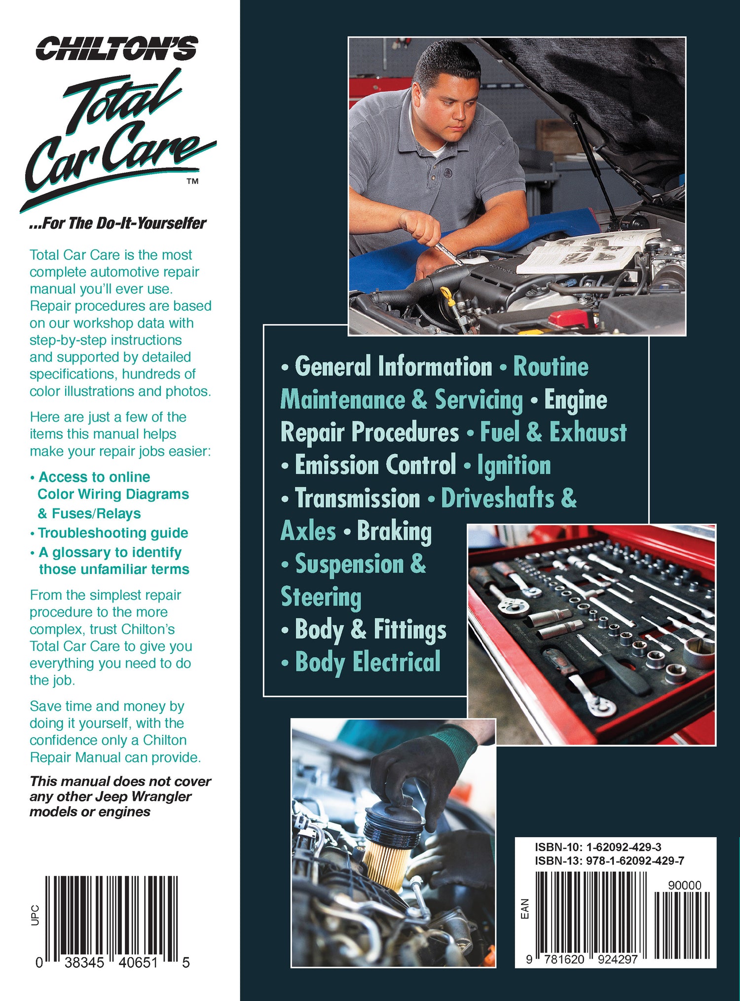 Jeep Wrangler JL (2018 - 2023) Chilton Repair Manual